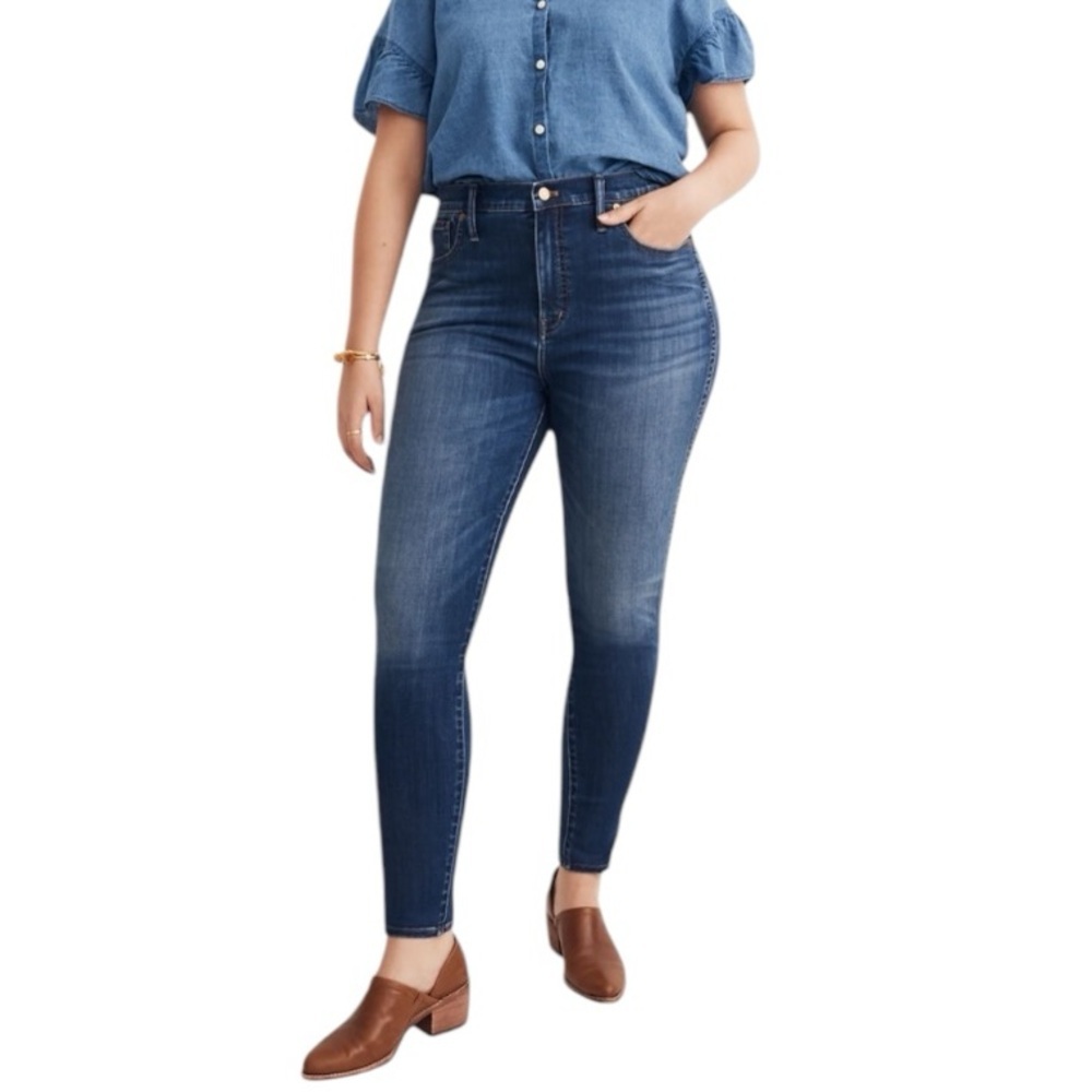 Madewell High Rise Blue Jeans